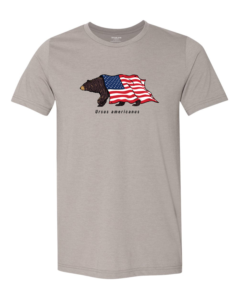 Ursus americanus - America Flag Shirt